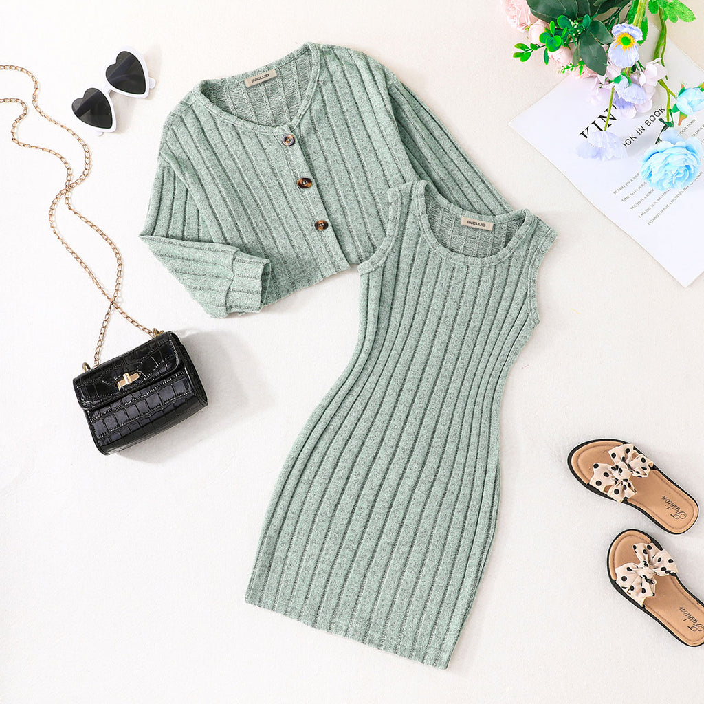 Outfit Bodycon Dress With Long Cardigan The Roadster Life Women