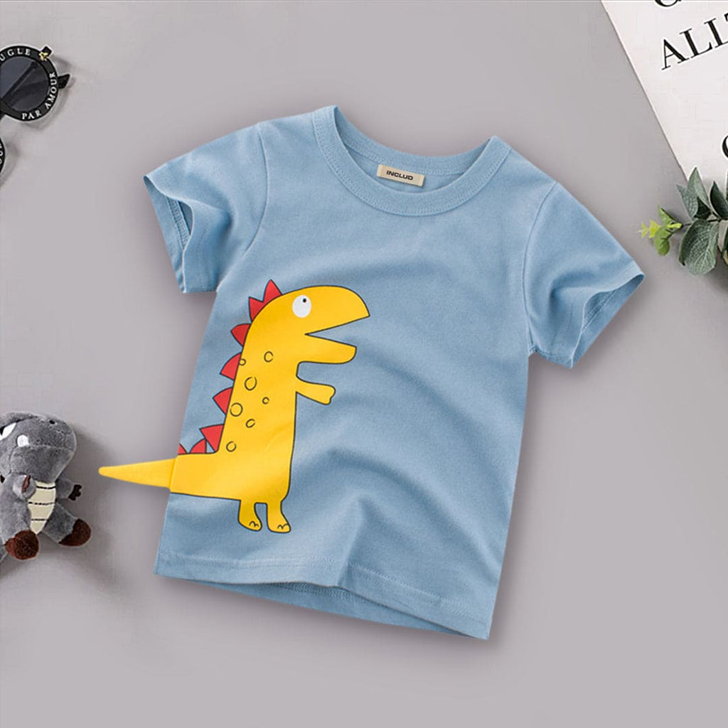Dinosaur Print T-Shirt Tshirts   