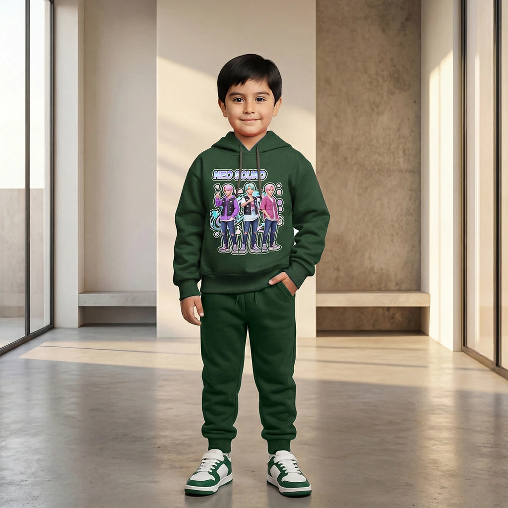 Boys' graphic hoodie and joggers set by Includ
