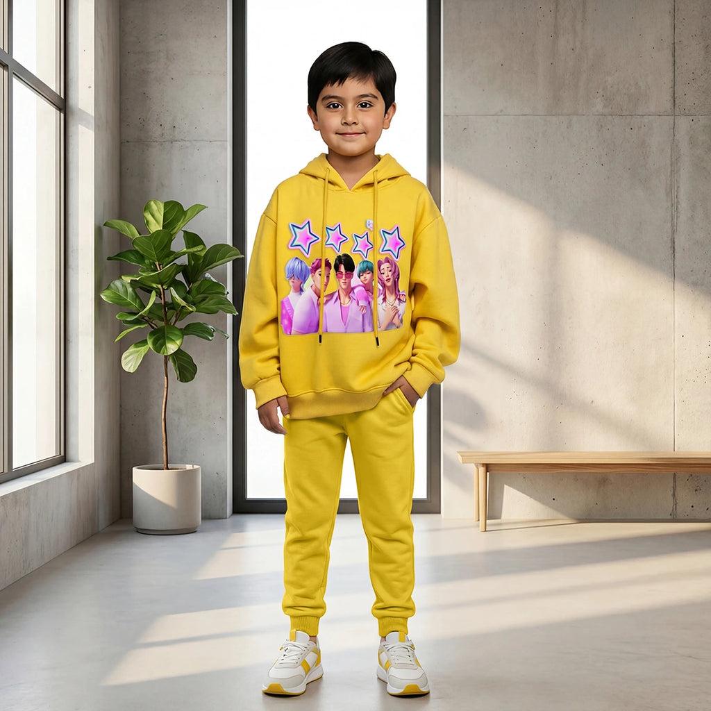 Boys' hooded sweatshirt and joggers set by Includ