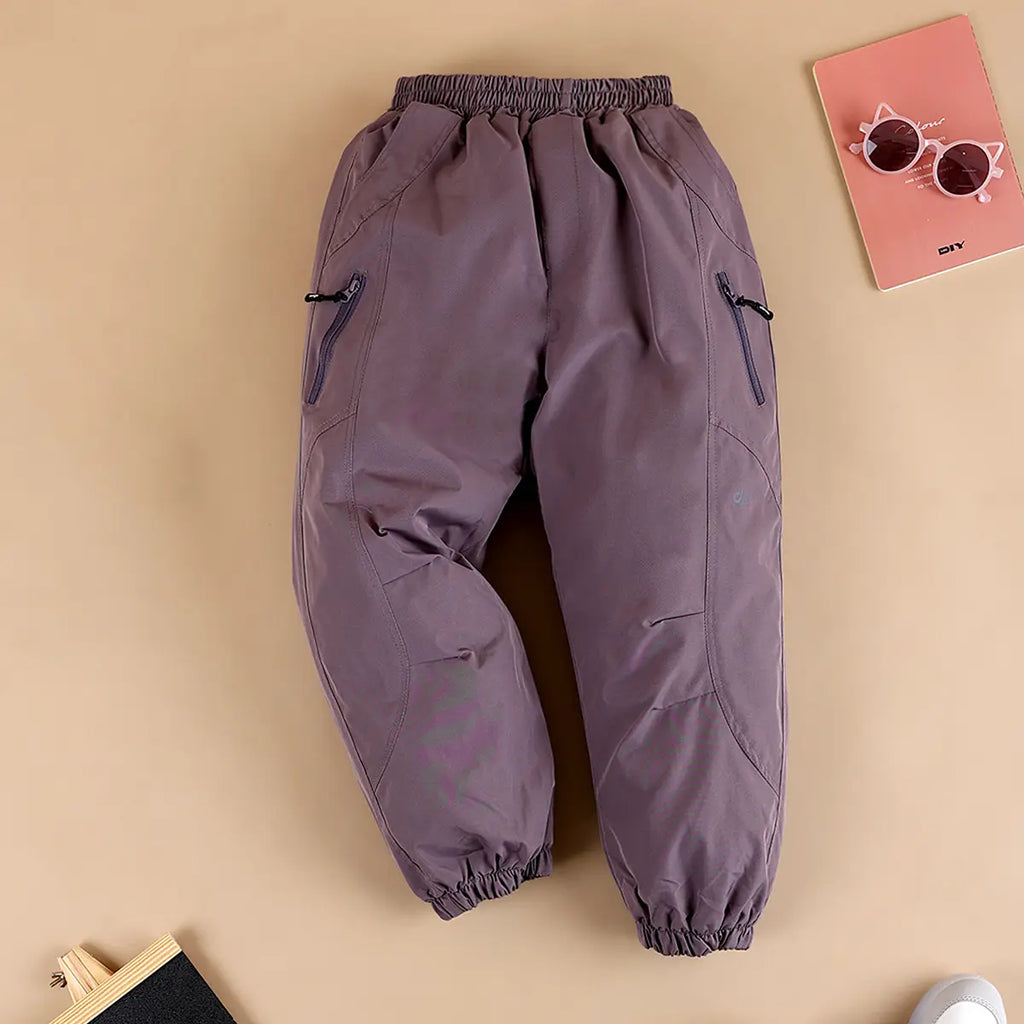 Boys Dark Grey Solid Jogger Trackpants & Joggers Dark Grey 3-4 Y