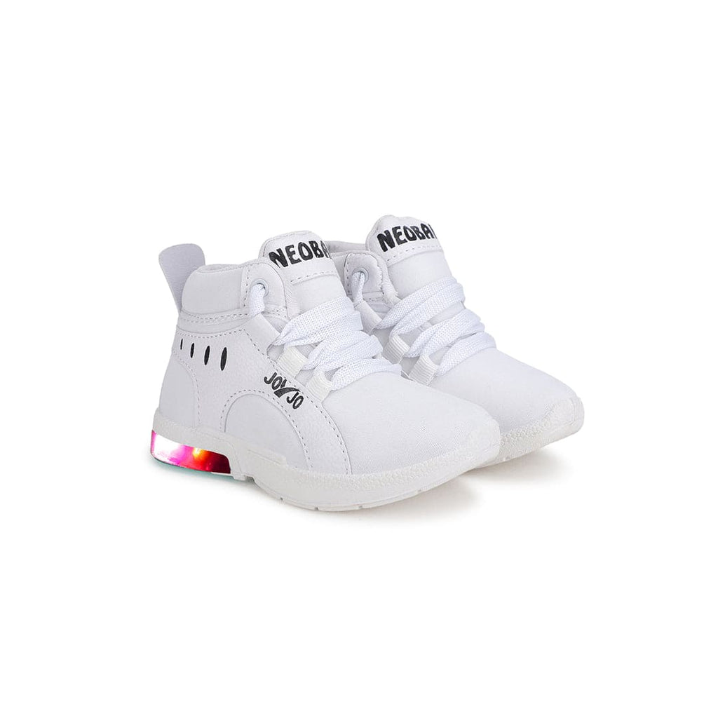 Boys LED Lights Casual Shoes Casual Shoes White 9-12 M 
