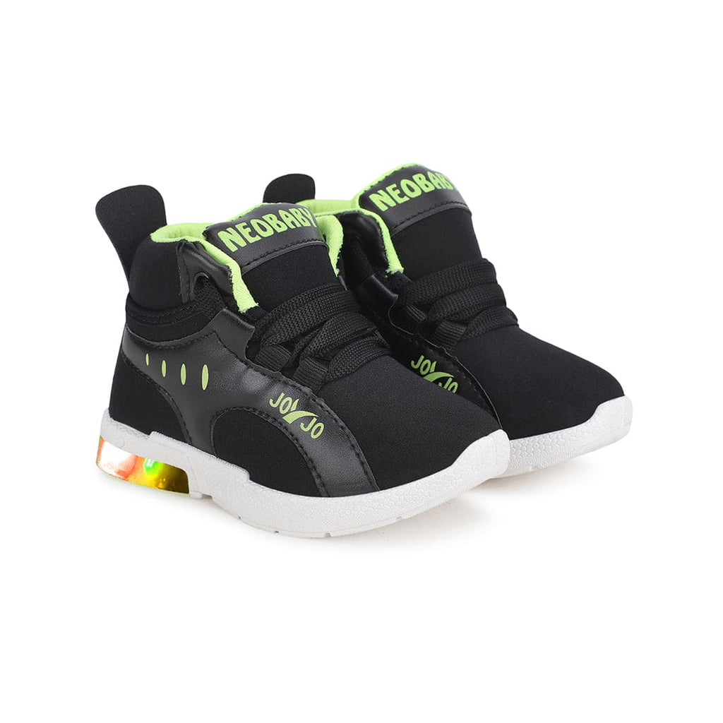 Boys LED Lights Casual Shoes Casual Shoes Green 9-12 M 