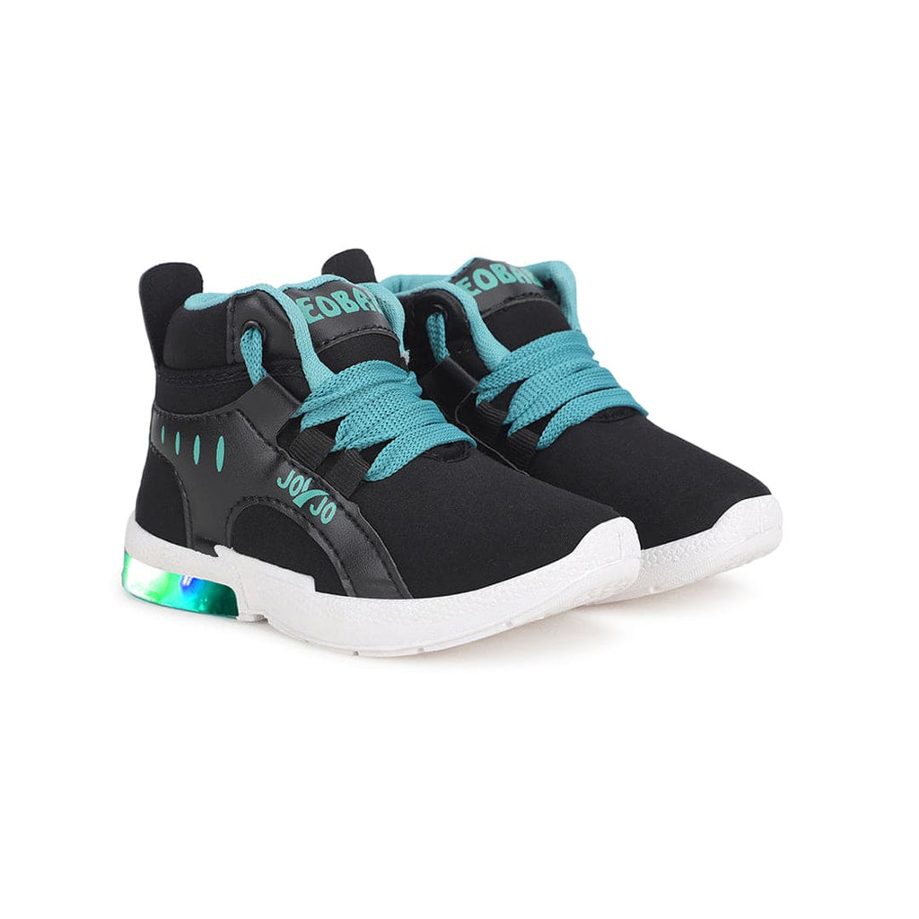 Boys LED Lights Casual Shoes Casual Shoes Turquoise 9-12 M 