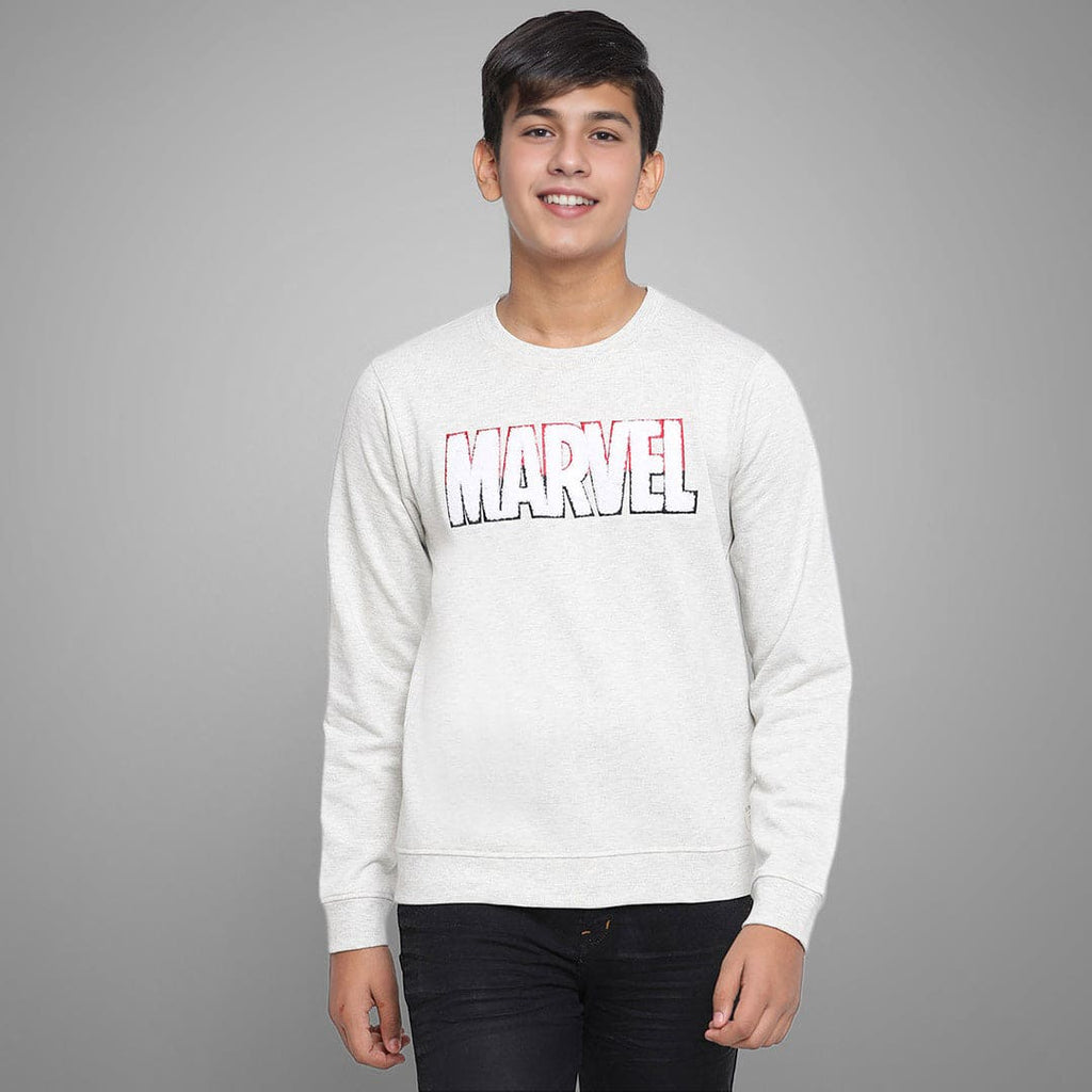 Boys Printed Full Sleeves Sweatshirt Sweatshirts & Hoodies Mustard 7-8 Y 