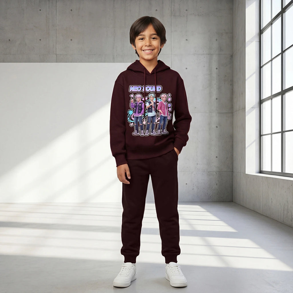 Boys' graphic hoodie and joggers set by Includ