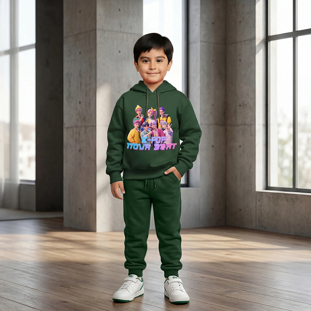 Boys' graphic hoodie and joggers set by Includ