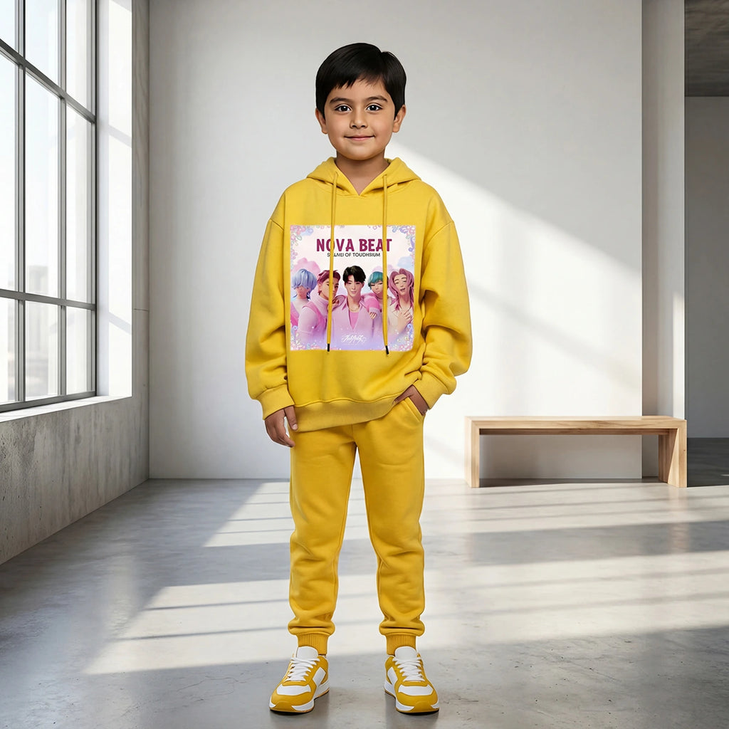 Boys' graphic hoodie and joggers set by Includ