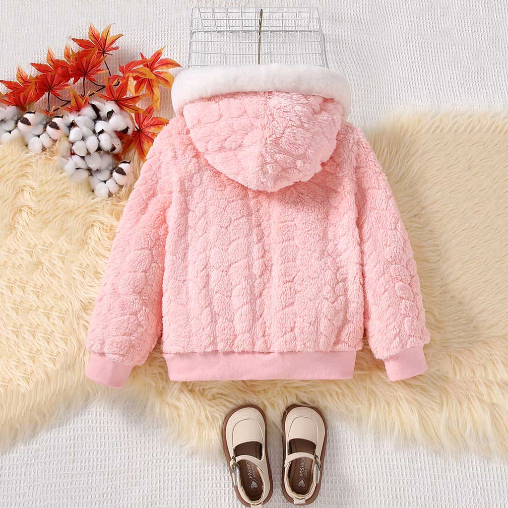 Winter Coats Month Old Jacket Pink Winter Coat: Warm Fleece-Lined