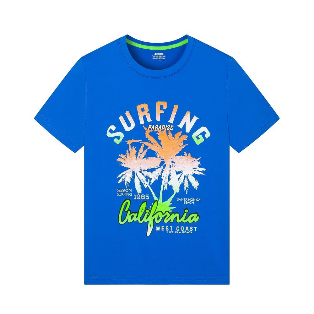 Boys Graphic Printed Tshirt Tshirts Royal Blue 6-7 Y 