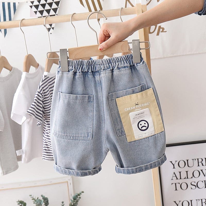 Boys Denim Shorts with Turn Up Detail Shorts Style 6 1-2 Y 