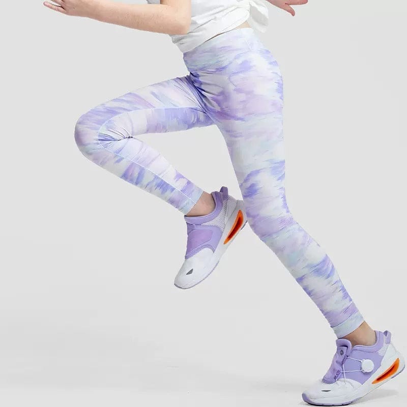 Girls Printed Training Legging Sports Bottom Style 1 4-5 Y 