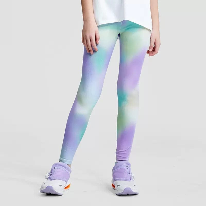Girls Printed Training Legging Sports Bottom Style 7 4-5 Y 