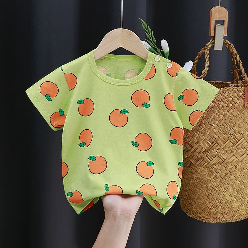 Boys Printed Short Sleeves T-shirt Tshirts Style 12 2-3 Y